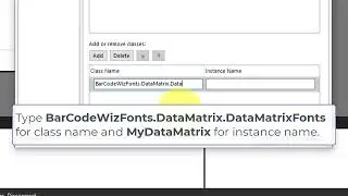 Data Matrix Barcodes with SQL Server Reporting Services SSRS using BarCodeWiz Data Matrix fonts