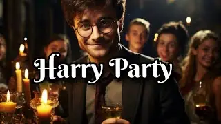 🥂 Harry Potter at the party, holding a big party at Hogwarts 🥂