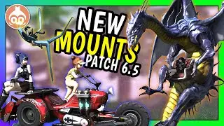 FFXIV | All New 6.5 Mounts and How to Get Them!