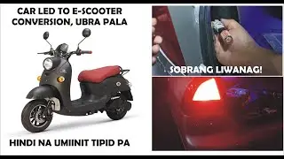 E scooter TK10 All LED conversion