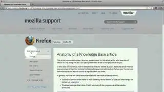 Anatomy of a Knowledge Base article