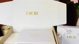 Dior VIP Gifts Haul and Unboxing! (Part 2) | Late Upload | Texas USA | Lux Collection85