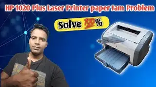 Hp 1020 Plus laser printer paper Jam problem