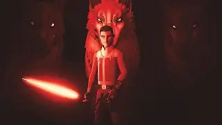 Ezra & The Lothwolves Scene But Ezra’s Lightsaber Is Red @supergamingclips1