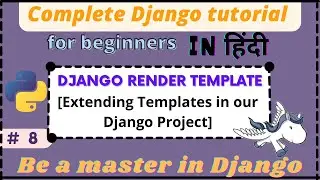 part-8 | How to extend Templates in Django Project  | How to use #Extend in Django #Python_Coderssss