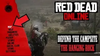 RDR2 Online * Defend The Campsite * The Hanging Rock