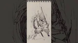 Stick-Man to legendary Ninja 😱 #shorts #anime #drawing