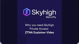 Skyhigh Security Private Access Explainer Video