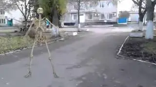приколи танцующий скелет