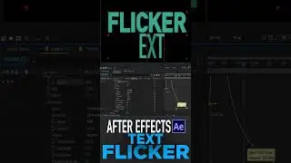 After Effects: Create Flickering Text Effect | Fast Tutorial! 