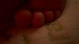 Licking sleeping feet original