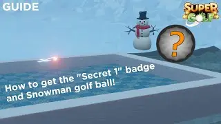 Roblox Super Golf - guide on how to get the 