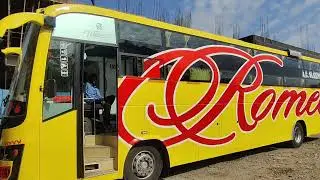 Indore to Nagpur AC sleeper bus with toilet Rudra Romeo travels RR