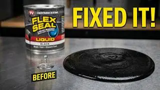 Rubber 2  - How To Use Flex Seal Liquid Rubber