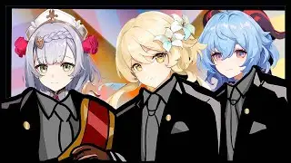 Genshin Impact in Coffin Dance Song (COVER)