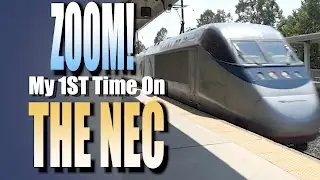 My 1st Time Railfanning The Northeast Corridor