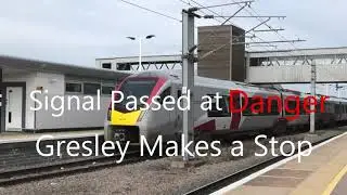 Signal Passed at Danger Gresley Makes a Stop