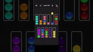 Ball Sort Color Water Puzzle LEVEL102