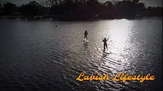 Nudist First Time Paddle Boarding 🌿🏄