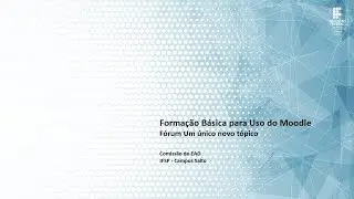 Como criar e configurar um fórum Um único novo tópico