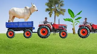 February 22, 2023 Tractor vs Animal - Funny vfx magic video