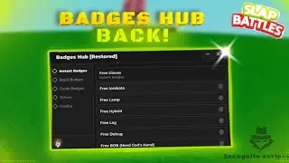 Slap Battles | Badges Hub Script [BACK]