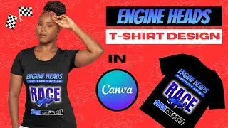 CREATE STUNNING RACE CAR T-SHIRT DESIGNS WITH CANVA LIKE A PRO!