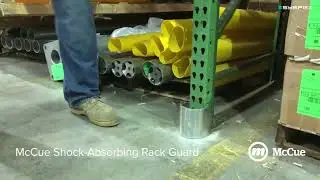 Flexcore Rack Guard vs Generic Steel Rack Guard