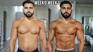 1 Week Body Transformation | Step By Step Fat Loss to Shred
