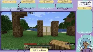 building a starter house in Minecraft