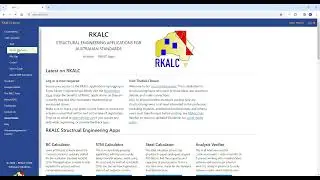 RKALC Diamond - STM Model for Rotating Columns