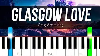 Glasgow Love Theme from Love Actually | PIANO SHEET MUSIC + MIDI 🎹
