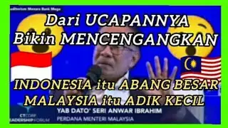 INDONESIA ABANG BESAR, MALAYSIA ADIK KECIL. Dari Ucapannya Bikin Bertanya-tanya.