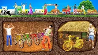 जादुई भूमिगत साइकिल चोर | Underground Magical Cycle Thief | Comedy In Hindi | Chor Comedy | Jokes