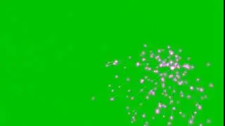 sparks effect green screen 1