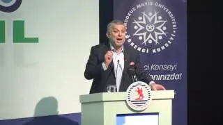 METİN KÜLÜNK SAMSUN ONDOKUZ MAYIS ÜNiVERSİTESİ OMÜ KONFERANSI