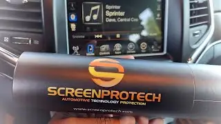 Screen Protectors for Cars: Screen Protech Install on Jeep Grand Cherokee