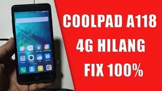 Mengatasi Signal 4G Hilang Coolpad A118 Roar 3