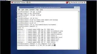 Linux Redhat# Configure DNS Server