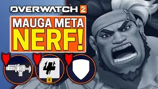 Overwatch 2 - Mauga HUGE NERFS! Tank META is BROKEN!