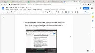 How to record screencast with OBS Studio