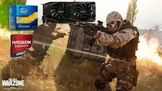 RX580 8GB COM i5 3330 E 12GB RAM EM COD WARZONE ? FRAG MOVIE
