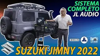 Suzuki Jimny 2022 Sistema JL Audio C2 Completo.