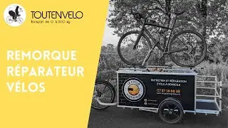 Remorque pour réparateur vélo