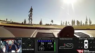 RN #1 Onboard video The Ridge Motorsports Park, 992 GT3RS, 01:43.867
