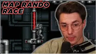 NO HE DIDN'T! | Map Rando Race | Super Metroid