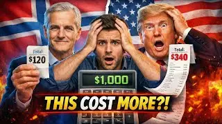 I Calculated the TRUE Cost of Living in Norway vs America (The Results Broke Me)