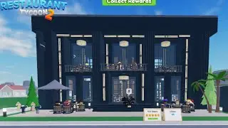 Restaurant Tycoon 2 | Speed Build | Black Mansion | Design #61