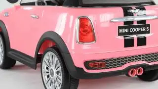 Mini Cooper S Motorised Ride-On 6V Electric Car