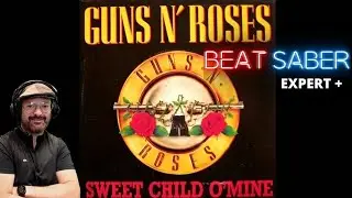 Beat Saber - Sweet Child O' Mine - Guns n' Roses - Rock Mixtape - Expert level - Mixed Reality